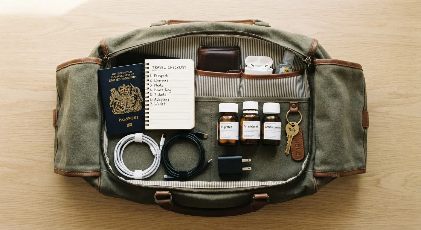 Before You Leave: A Pre-Travel Checklist That Covers the Overlooked Stuff