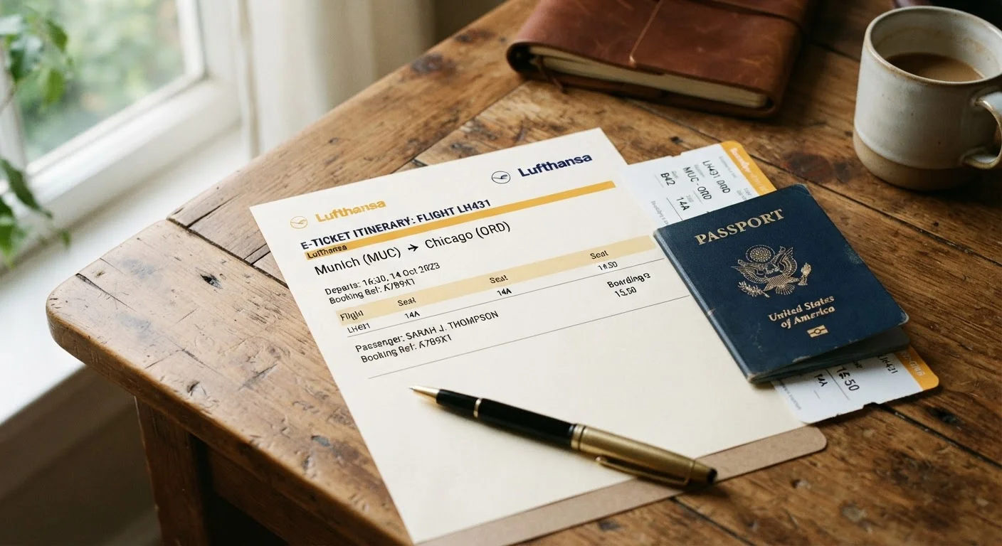 How to Read a Flight Itinerary Without Missing the Fine Print