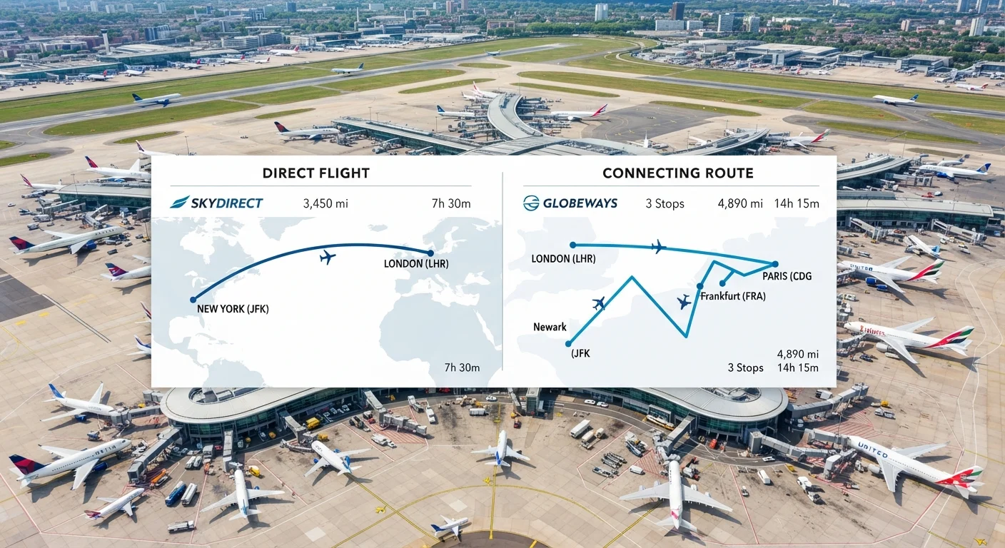 Nonstop vs. Connecting Flights: When the Cheaper Option Costs You More