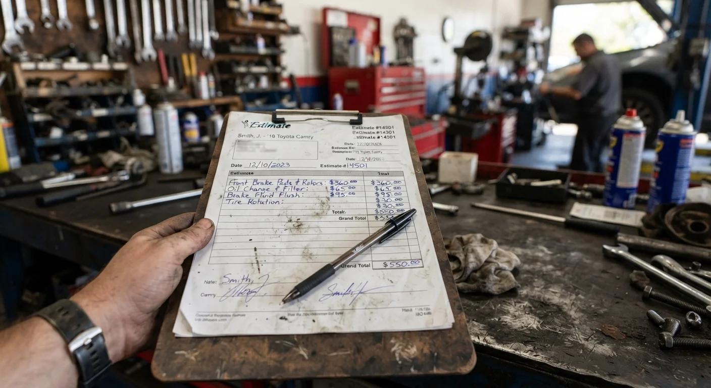 Reading a Repair Estimate Before You Sign One