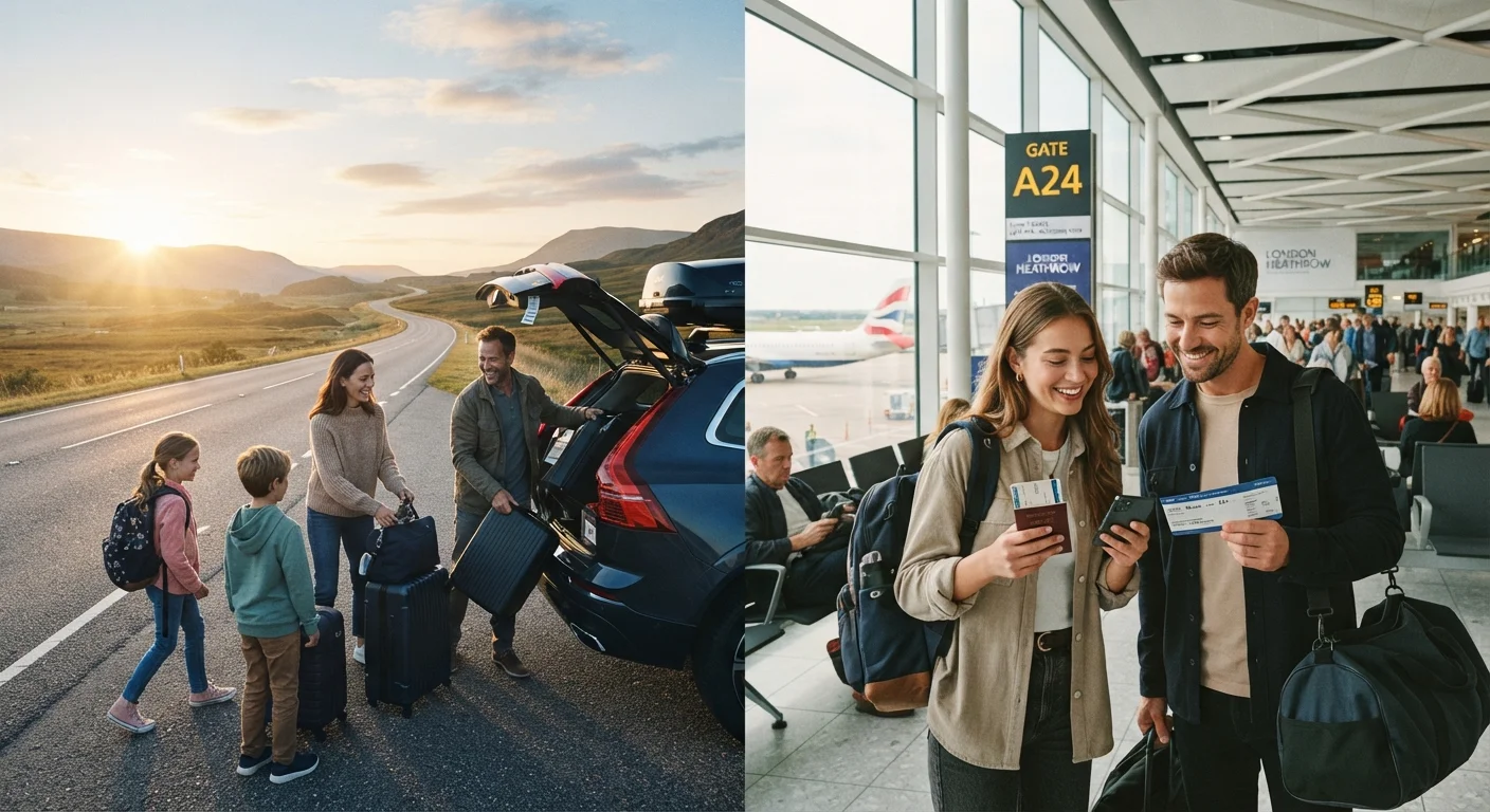Road Trips vs. Flying: Choosing the Right Way to Get There