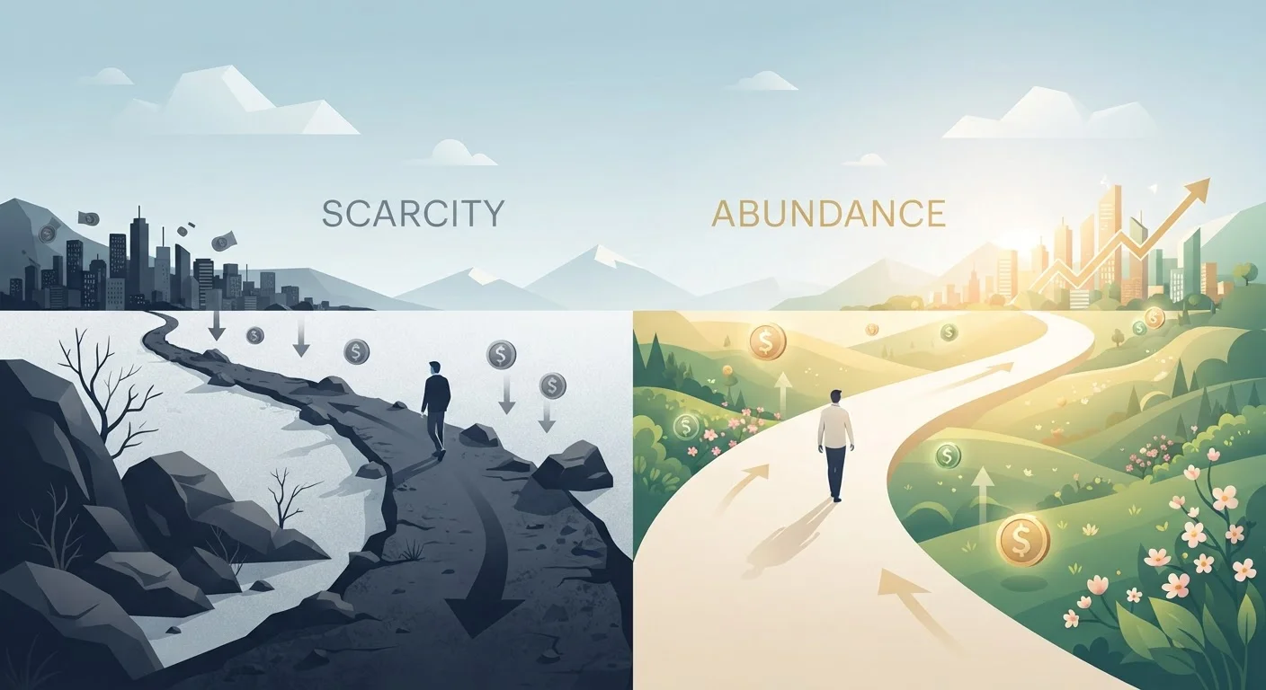Scarcity Mindset vs. Abundance Mindset in Personal Finance