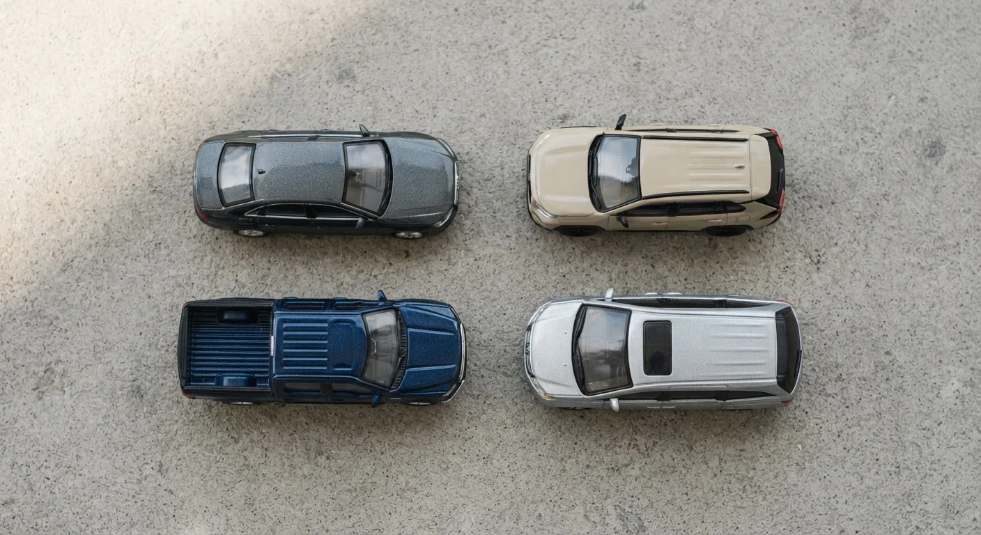 Sedan, SUV, Truck, or Van: Understanding the Core Vehicle Categories