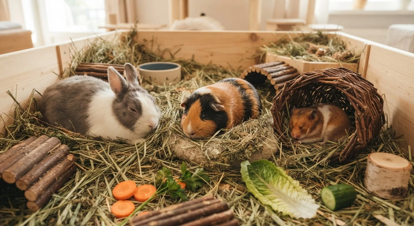 Small Pets, Big Needs: What Life With a Rabbit, Guinea Pig, or Hamster Really Involves
