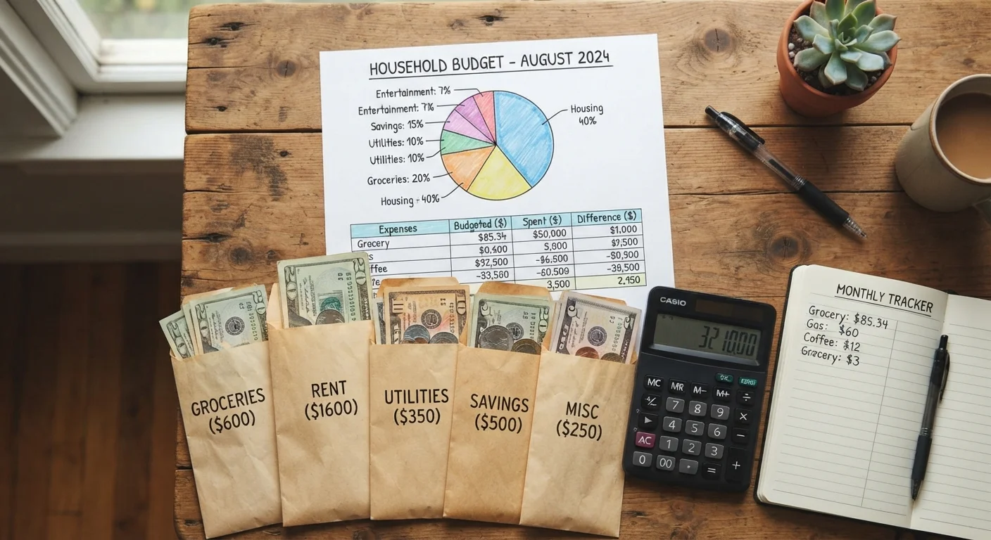 The 50/30/20 Rule vs. Envelope Budgeting: Two Systems, One Goal
