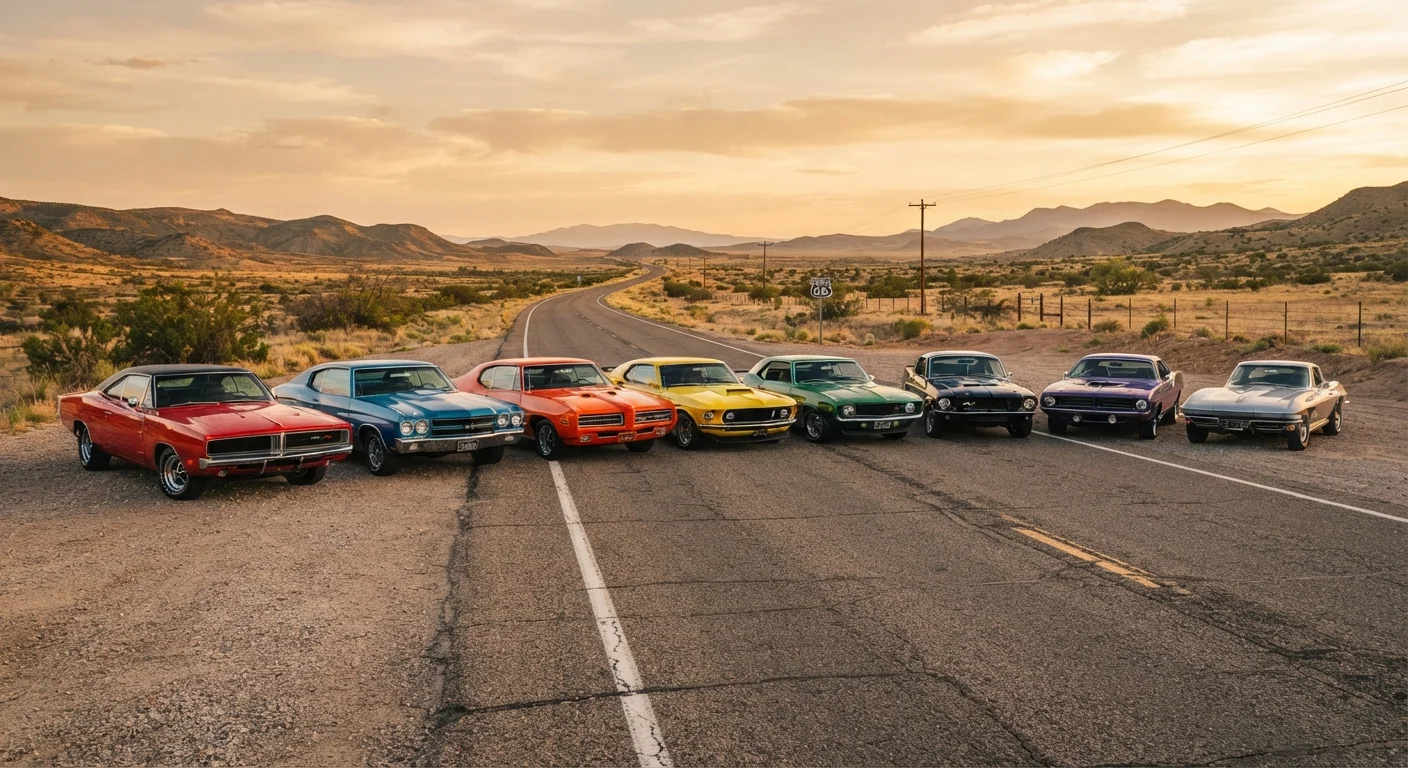 The Golden Eras of American Muscle: A Decade-by-Decade Look