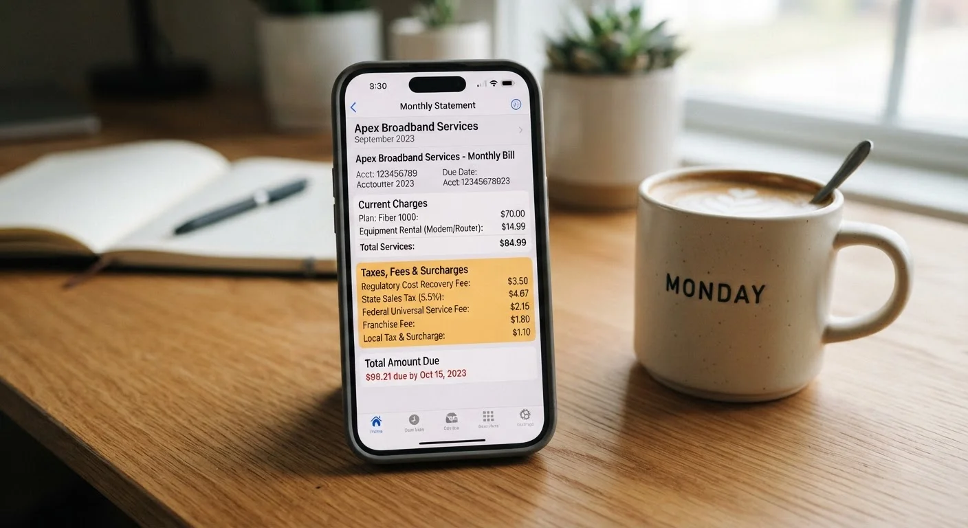 The Real Cost of a Cell Phone Plan: What Line Items Mean