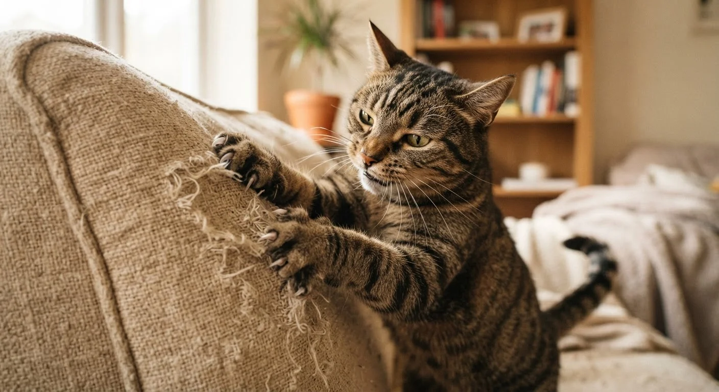 The Real Reasons Cats Scratch Furniture — and How to Redirect the Habit