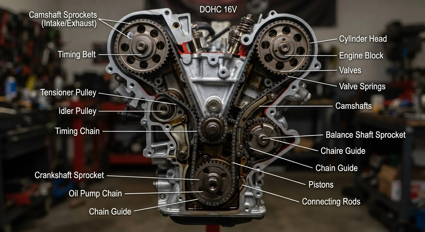Timing Belt vs. Timing Chain: Why the Difference Matters at High Mileage
