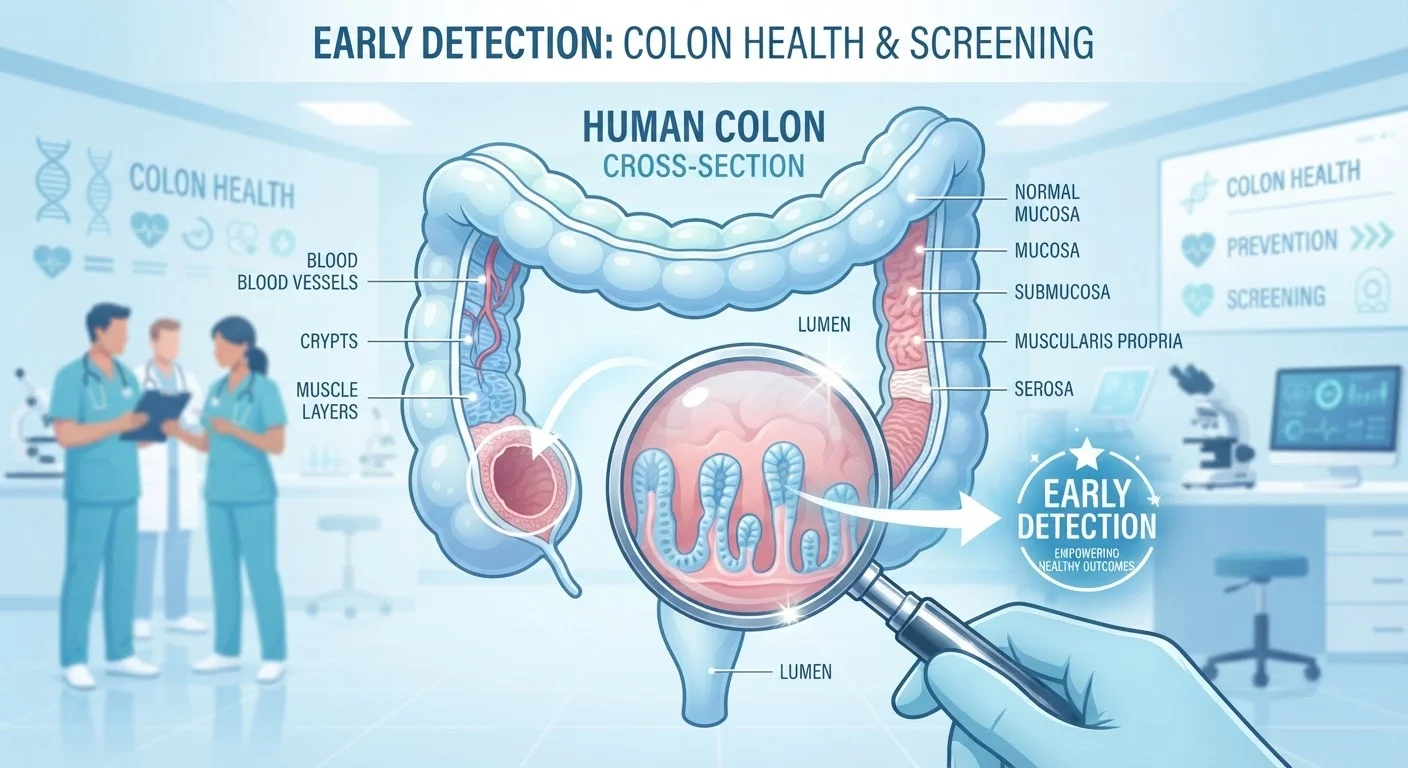 Why Colorectal Cancer Screening Catches What Symptoms Cannot
