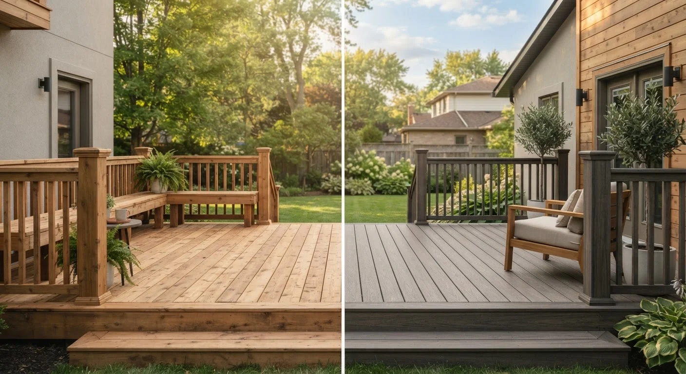 Wood Decking vs. Composite Decking: A Practical Comparison